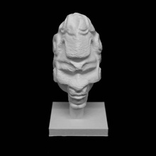 piedra cabeza 1 museo británico londres scan 3d print model - Mito3D