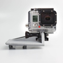 gopro shape bracket gadgets & electronics cameras 3d print model - Mito3D