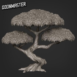 maple tree 1 goon master Toys & Games Tabletop Characters Creatures Fantasy Universe Board Store 3D Printable Terrain forest japanese leaf mini plant terrain wargaming warhammer miniature tabletop jungle eastern dnd scatter 3d print model - Mito3D