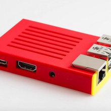 sleeve case raspberry pi b+ gadgets & electronics 3d print model - Mito3D