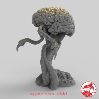 deepest dark elder brain 2-inch base 75 mm height large miniature 2moronic miniatures Toys & Games Tabletop Characters Creatures Fantasy Universe Board Store board dragons dungeons fantasy game mini rpg tabletop d&d pathfinder 5e pre-supported swargard 3d print model - Mito3D