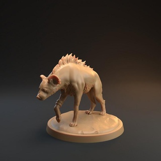 hyena - presupported dragon trappers lodge Toys & Games Tabletop Characters Creatures Fantasy Universe Board Store animal beast creature dungeons fantasy guard rpg protective tabletop african solo f r dnd savannah letona hyaenidae 3d print model - Mito3D