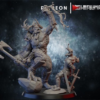 undead2 feral vampir support ready ghamak Toys & Games Tabletop Characters Creatures Fantasy Universe Board Store dragons dungeons fantasy war warhammer miniature hammer wargame dnd wh aos 3d print model - Mito3D