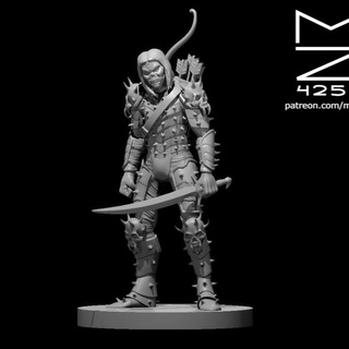 wight Atualizada miguel Zavala brinquedos jogos tampo mesa personagens criaturas fantasia universo borda 3d print model - Mito3D