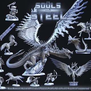 souls within steel minimonstermayhem release mini monster mayhem  Toys & Games Tabletop Tabletop Characters & Creatures Fantasy Universe Tabletop Tabletop Characters & Creatures Board Games Tabletop Store fantasy gaming machine robot rpg heavy mech tabletop steel cyborg living armored construct 5e warforged eberron 4e  3d print model - Mito3D