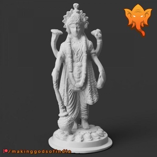 vishnu - god protection & preservation controller omniverse mgoi Scan the World Education Art Home Garden Homeware Ornaments hindu india 3d print model - Mito3D