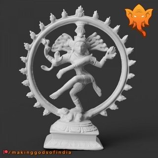 Shiva Seigneur Danse Nataraja analyse monde éducation art Accueil maison jardin articles ménagers ornements 3d print model - Mito3D