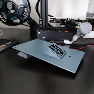ender 3 4020 placa base ventilador reubicación Brian vuelo repuesto partes construir 3D impresora ender3 3d print model - Mito3D