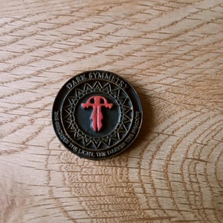 mutant chronicles - dark symmetry token christian Fan Art Tabletop accessories coin 3d print model - Mito3D