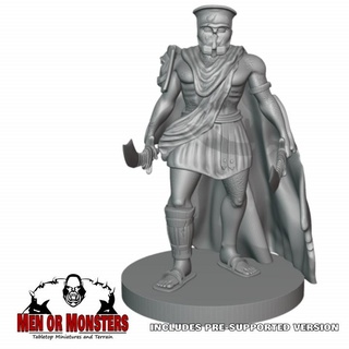 forgotten captain dale seaton Toys & Games Tabletop Characters Creatures Fantasy Universe Board Store dragons dungeons fighter undead dnd 3d print model - Mito3D