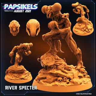 river specter papsikels miniatures  Toys & Games Tabletop Tabletop Characters & Creatures Fantasy Universe Tabletop Tabletop Characters & Creatures Sci-Fi Universe Tabletop Tabletop Characters & Creatures Board Games Tabletop Store insect  3d print model - Mito3D