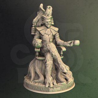 satyr faun trickster - markamin dm-stash Toys & Games Tabletop Characters Creatures Fantasy Universe Board Store fantasy forest monster deity dnd divine fey madhatter 3d print model - Mito3D