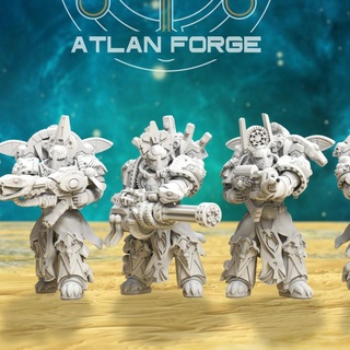 aegyptian ranged amenti atlan forge Toys & Games Tabletop Characters Creatures Sci-Fi Universe Board 3d print egypt game mini rpg sci-fi space miniature scifi tabletop wargame bits 32mm sci fi grimdark 3d print model - Mito3D