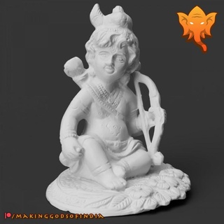 ariete lalla neonato modulo Bene scansione mondo formazione scolastica arte casa giardino articoli per ornamenti Dio indù India rama 3d print model - Mito3D