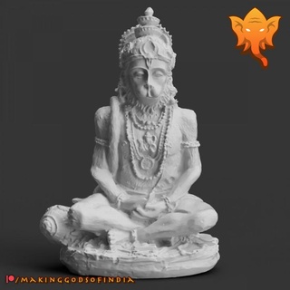 Hanuman parangon Humain dévouement analyse monde éducation art Accueil maison jardin articles ménagers ornements Dieu hindou Inde singe Hanuman 3d print model - Mito3D