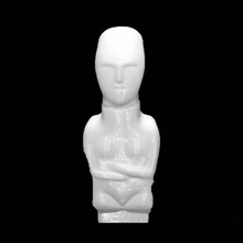 cíclades estatueta mulher british museum londres scan 3d print model - Mito3D
