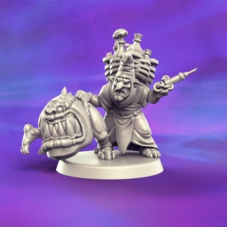 goblin apothecary punga miniatures Toys & Games Tabletop Characters Creatures Fantasy Universe Board Store underworld ff fantasyfootball 3d print model - Mito3D