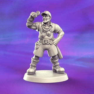 human referee punga miniatures Toys & Games Sports Outdoor Sport Tabletop Characters Creatures Fantasy Universe Board Store fantasy ff fantasyfootball 3d print model - Mito3D