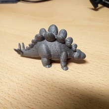 stegosaurus nikoss'dinosaurs toys & games dinosaur toy dinosaurs nikoss 3d print model - Mito3D