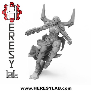 hl016 - lady arachne heresylab barbara Toys & Games Tabletop Characters Creatures Sci-Fi Universe Board Store 40k female warhammer eldar aeldari 3d print model - Mito3D