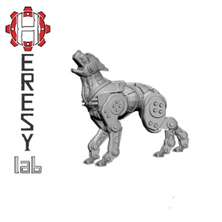 hl041 - cybermastiff 04 heresylab barbara Toys & Games Tabletop Characters Creatures Sci-Fi Universe Board Store 40k dog warhammer necromunda scifi warhammer40k warhound 3d print model - Mito3D