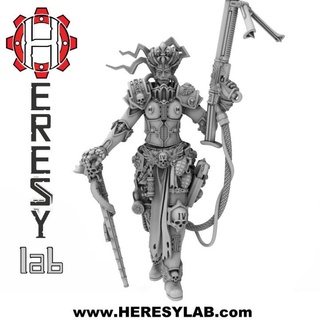hl071 - new adrastia delios heresylab barbara Tabletop Characters & Creatures Sci-Fi Universe Store 40k female warhammer scifi marine warhammer40k adeptus inquisition 3d print model - Mito3D