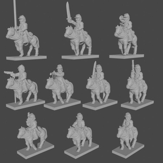 6mm acw shell jacket cavalry supportless + blender customisation file henry turner Tabletop Characters & Creatures Store war american union 10mm 15mm confederate civil confederacy 3d print model - Mito3D