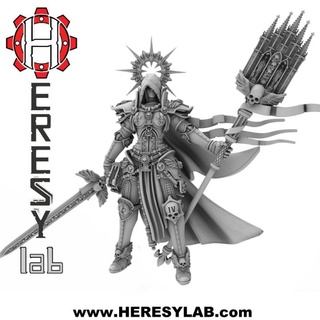 hl073 - new sister martha heresylab barbara Tabletop Characters & Creatures Sci-Fi Universe Store 40k female warhammer scifi warhammer40k adeptus inquisition 3d print model - Mito3D
