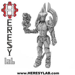 hl080 - new eserye heresylab barbara Tabletop Characters & Creatures Sci-Fi Universe Store 40k female warhammer tau scifi warhammer40k 3d print model - Mito3D