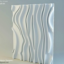 wall panel art interior 3d print model - Mito3D