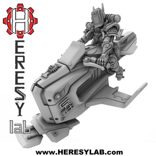 hl081 altında jet bisiklet heresylab barbara masaüstü karakterler yaratıklar Sci Fi Evren mağaza 40k karanlık kadın Warhammer bilimkurgu warhammer40k 3d print model - Mito3D