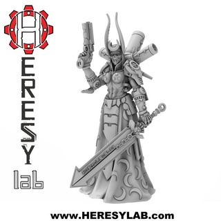 hl082 nourrir heresylab Barbara table personnages créatures Sci univers boutique 40k sombre femelle marteau guerre scifi warhammer40k 3d print model - Mito3D