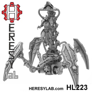 hl223 heresylab barbara Tabletop Characters & Creatures Sci-Fi Universe Store 40k dark female warhammer scifi chaos warhammer40k adeptus mechanicus heretic heresy 3d print model - Mito3D