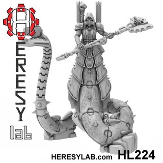 hl224 heresylab barbara Tabletop Characters & Creatures Sci-Fi Universe Store 40k female warhammer scifi warhammer40k adeptus mechanicus 3d print model - Mito3D