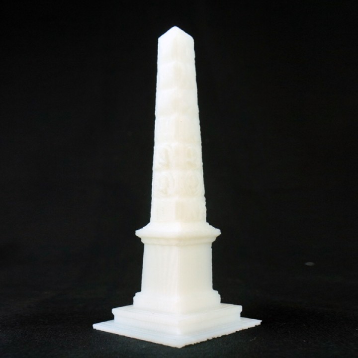 obelisk slottsmollan malm Schweden scan 3D print model - Mito3D