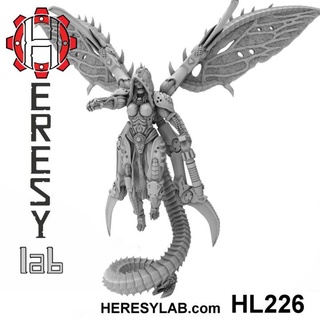 hl226 heresylab barbara tampo mesa personagens criaturas Sci Fi universo loja 40k Sombrio fêmea martelo guerra scifi caos warhammer40k adepto mecanicus herege heresia 3d print model - Mito3D