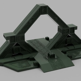 subnautica alien arch matu mi iak Tabletop Characters & Creatures Sci-Fi Universe 3D Printable Terrain terrain 3d print model - Mito3D