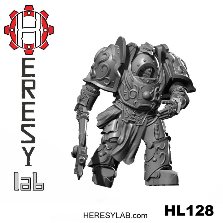 hl128 heresylab Barbara jouets Jeux table personnages créatures Sci univers planche boutique 40k marteau guerre scifi warhammer40k terminateurs 3D print model - Mito3D