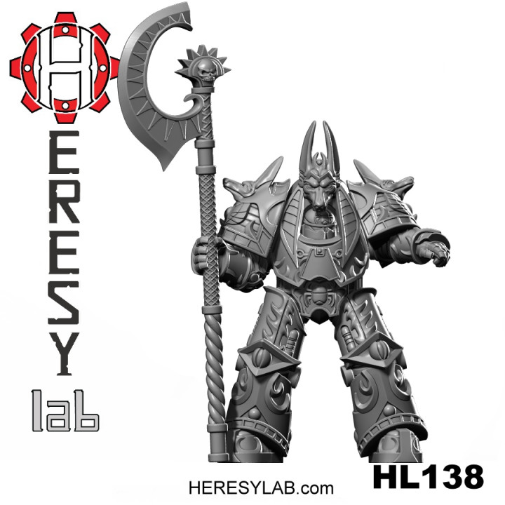 hl138 heresylab barbara brinquedos jogos tampo mesa personagens criaturas Sci Fi universo borda loja 40k martelo guerra scifi warhammer40k terminadores 3D print model - Mito3D