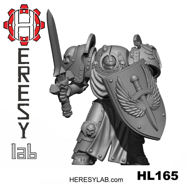 hl165 heresylab Barbara jouets Jeux table personnages créatures Sci univers planche boutique 40k marteau guerre scifi warhammer40k terminateurs 3D print model - Mito3D