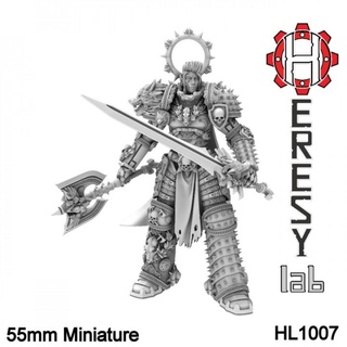 1007 - lord wolves heresylab barbara Toys & Games Tabletop Characters Creatures Sci-Fi Universe Board Store 40k female horus space warhammer wolf primarch heresy 3d print model - Mito3D