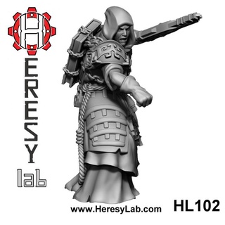 hl102 heresylab barbara Toys & Games Tabletop Characters Creatures Sci-Fi Universe Board Store 40k fantasy warhammer necromunda scifi warhammer40k inquisition 3d print model - Mito3D