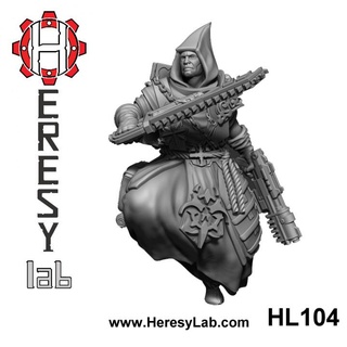 hl104 heresylab barbara Toys & Games Tabletop Characters Creatures Sci-Fi Universe Board Store 40k fantasy warhammer necromunda scifi warhammer40k inquisition 3d print model - Mito3D