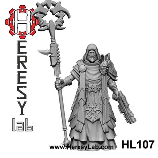hl107 heresylab barbara Toys & Games Tabletop Characters Creatures Sci-Fi Universe Board Store 40k warhammer necromunda scifi warhammer40k inquisition 3d print model - Mito3D