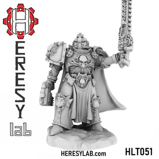 hlt051 - hero 1 heresylab barbara Toys & Games Tabletop Characters Creatures Sci-Fi Universe Board Store 40k warhammer warhammer40k templars 3d print model - Mito3D