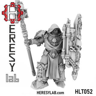 hlt052 herói 2 heresylab barbara brinquedos jogos tampo mesa personagens criaturas Sci Fi universo borda loja 40k martelo guerra scifi warhammer40k templários 3d print model - Mito3D