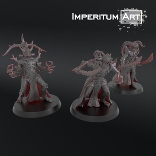 obsessed pt2 imperitumart Toys & Games Tabletop Characters Creatures Sci-Fi Universe Board Store 40k dark warhammer scifi elves wh40k drukhari 3d print model - Mito3D