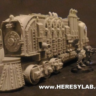 heresylab - heresy train barbara Toys & Games Tabletop Characters Creatures Sci-Fi Universe Board Store 40k horus space warhammer marine 30k 3d print model - Mito3D