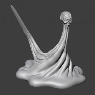 liquid metal slime andrew k barlow dungeons fantasy figure mini rpg wargaming warhammer miniature scifi monsters boardgame dungeonsanddragons tabletop terminator wargame ooze d&d 28mm slimes jelly blob skirmish dungeons&dragons 5e presupported pre-supported t2 3d print model - Mito3D