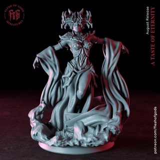 witch flesh gods  Toys & Games Tabletop Tabletop Characters & Creatures Fantasy Universe Tabletop Tabletop Characters & Creatures Board Games Tabletop Store female rpg woman wizard witch mage dnd sorcerer fleshofgods  3d print model - Mito3D